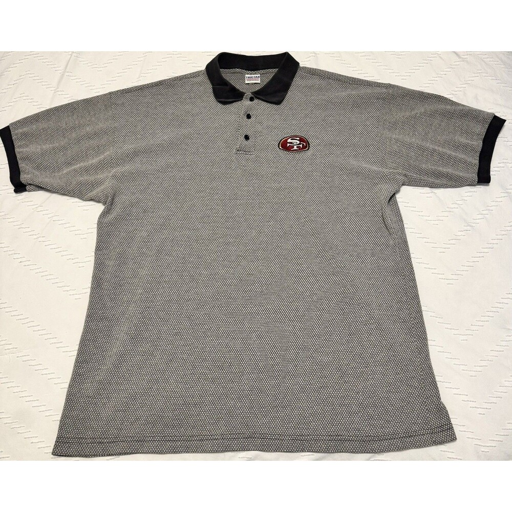 San Francisco 49ers Men’s Polo Size 2XL Vintage NFL True Fan Pro Line 90's